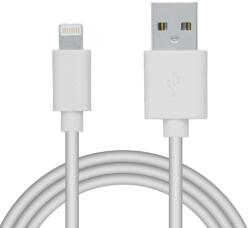 Spacer Cablu de date Spacer Pentru Smartphone USB 2.0 La Lightning 1.8m Alb (SPDC-LIGHT-PVC-W-1.8)