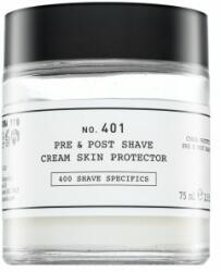 Depot cremă de protejare No. 401 Pre & Post Shave Cream Skin Protector 75 ml - brasty