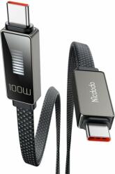 Mcdodo CA-4470 USB-C apa - USB-C apa 2.0 Adat és töltőkábel - Fekete (1.2m) (CA-4470)