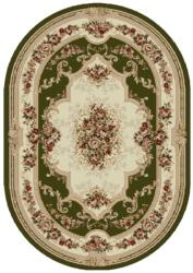 Delta Carpet Covor Oval, 60 x 110 cm, Verde, Lotos 574/310 (LOTUS-574-310-O-0611) Covor