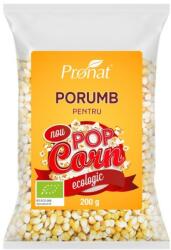 Pronat Foil Pack Porumb BIO pentru Popcorn, 200 g, Pronat