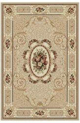 Delta Carpet Covor Dreptunghiular, 100 x 200 cm, Bej / Crem, Lotos 542 (LOTUS-542-100-12) Covor
