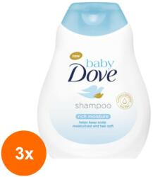 Dove Set 3 x Sampon Dove Baby Rich Moisture, 200 ml (ROC-3xMAG1018739TS)