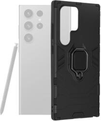 Techsuit Husa pentru Samsung Galaxy S24 Ultra - Techsuit Silicone Shield - Black (KF2317452) - Technodepo