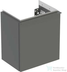 Geberit iCON 37x27, 9x41, 5 cm-es 1 ajtós alsószekrény krómozott fogantyúval, balos, matt láva 502.301. JK. 1 (502301JK1)