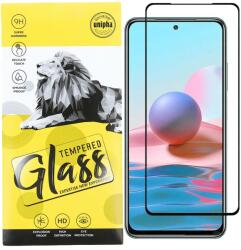 Xiaomi Redmi Note 10 Pro / Poco X3 / X3 NFC / X3 Pro üvegfólia, tempered glass, előlapi, 9D, edzett, hajlított, fekete kerettel