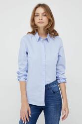 Sisley ing női, galléros, slim - kék XL