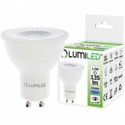 Lumileds GU10 LED izzó 1.5W = 15W 135lm 6500K Hideg 36° LUMILED (LEDZARMI002C) - luxcenter