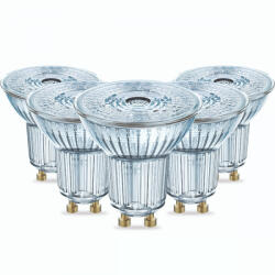 OSRAM 5db LED izzó GU10 4.5W = 50W 350lm 4000K Semleges 36° CRI90 DIMMELHETŐ OSRAM Parathom (4058075608238)