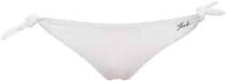 KARL LAGERFELD Bikini Bottom Printed Logo Bottom KL22WBT02 white (KL22WBT02 white) Costum de baie dama