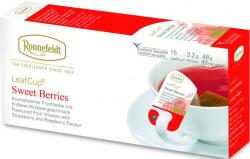 Ronnefeldt LeafCup Sweet Fruits pliculete de ceai 15 x 3, 2 g