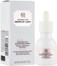 The Body Shop Ser cu efect radiant pentru față - The Body Shop Drops Of Light Pure Healthy Brightening Serum 30 ml