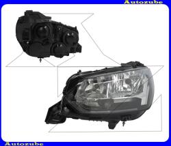PEUGEOT 208 2 2018.06-2023.08 Fényszóró bal (H18/H9/PY21W) (motor nélkül) DEPO 550-1173L-LDEM2