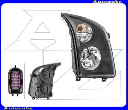 VW CRAFTER 1 2006.10-2016.10 /2E/ Fényszóró jobb "2013.07. -től" (2xH7/21.5W) nappali fénnyel, motorral HELLA 1ER 011 592-061