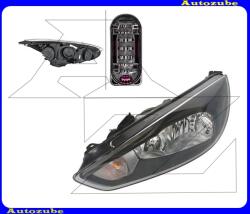FORD FOCUS MK3 2014.10-2020.02 Fényszóró bal fekete házas (H7/H1) motorral VISTEON 1EE 354 827-151