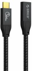 ORICO Cablu Date Orico CY32 100W USB Type-C Male USB Type-C Female 1m Negru (CY32-10-BK)