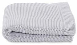 Chicco - Paturica tricot pentru patuturi , Light Grey, 0luni+ (10990-8_LIGHT GREY) Lenjerii de pat bebelusi‎, patura bebelusi