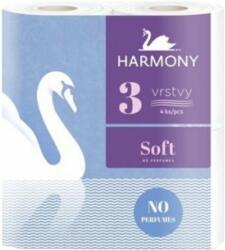 Harmony Hârtie igienică 3 straturi HARMONY SOFT - 4 buc 30499