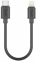 budi USB-C to Lightning cable Budi 35W 25cm (black) (023TL025) - wincity