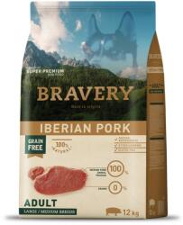 Bravery Iberian Pork Adult Large/medium Breeds 12 Kg Kutyatáp