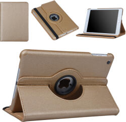 Tablettok iPad Mini 1/2/3 - arany fordítható műbőr tablet tok