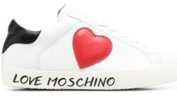 Moschino Pantofi sport modern Femei JA15142G1G FREE LOVE Love Moschino Alb 37