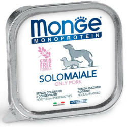Monge Monoprotein Paté 150g Alutálca 100% Sertés - tenyesztoitap