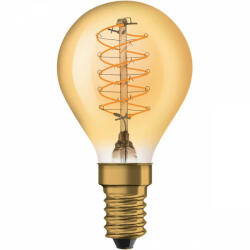 OSRAM Dekoratív LED izzó E14 P45 3, 4W = 25W 250lm 2200K 320°-os izzószál szabályozható OSRAM Vintage 1906 (4058075761438)