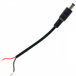 Lumiled accessories DC 2, 1 / 5, 5 mm-es tápcsatlakozó FELSZERELÉS 15 cm-es KÁBELHEZ (LEDAKC0170)