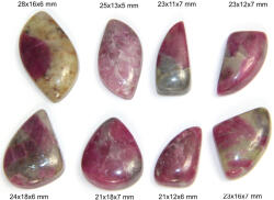 Cabochon Rubin In Iolit - Picatura - Neregulat - 24-33x16-26x6-9 mm - 1 Buc - concepttropic - 13,00 RON