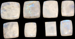 Cabochon Piatra Lunii Rainbow Minerala Naturala - Patrat - Dreptunghi - 23-31x17-30x5-9 mm - 1 Buc