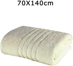Ralex Pucioasa Prosop baie bumbac, 70x140cm, 550g mp, linii, crem-G088 (G088)
