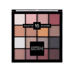 Gabriella Salvete Palette 16 Shades paleta de farduri de ochi, 16 culori Woman 20.8 g