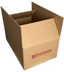 FORTUNA Kartondoboz FORTUNA 580x382x252 mm 5 rétegű No. 4 "közepes (19.00348) - papir-bolt
