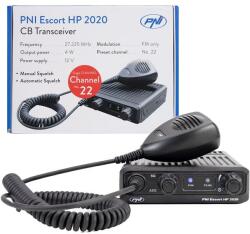 PNI Statie radio CB PNI Escort HP 2020 un singur canal 22 frecventa 27.225 MHz, fara zgomot, probabil cea mai silentioasa statie (PNI-HP2020) Statii radio