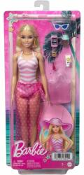 Mattel Papusa cu accesorii, Barbie, La plaja, HPL73