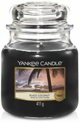 Yankee Candle 1254004E viaszgyertya Kör Kókuszdió Fekete 1 dB (22662)