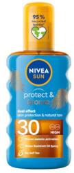 Nivea Ulei Autobronzant cu Protectie Solara Nivea Sun Protect & Bronze, SPF 30, 200 ml (MAG1008585TS)