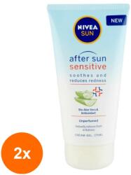 Nivea Set 2 x Crema-Gel dupa Plaja Nivea Sun After Sun Sensitive, cu Aloe Vera, 175 ml (ROC-2xMAG1016734TS)