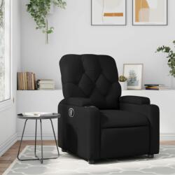vidaXL fekete műbőr dönthető fotel (372503) - vidaxl