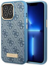 GUESS Husa Guess GUHMP14LU4GPRB iPhone 14 Pro 6.1" blue/blue hard case 4G Logo Plate MagSafe - pcone
