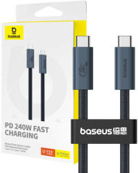 Baseus Cablu incarcare rapida USB-C Baseus Flash 240W 1m (negru) P10311803111-00