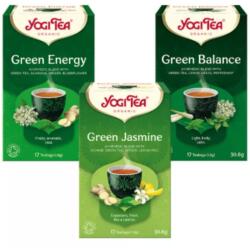 YOGI TEA Yogi Tea® Bio Zöld Tea Csomag ( 3 Doboz ) - reformnagyker