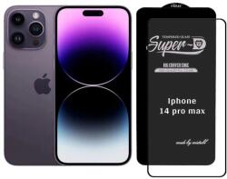 Mietubl Super D edzett védőüveg iPhone 14 Pro Max telefonra - Fekete