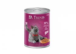 Dr. Trend Conserva hrana umeda pentru pisici, ficat in sos, 10x400g