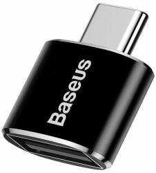 Baseus Adaptor Baseus OTG USB-C la USB-A, 2.4A, 480Mbp, Negru
