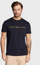 Tommy Hilfiger Póló Cn SS Logo UM0UM01434 Sötétkék Regular Fit (Cn SS Logo UM0UM01434)