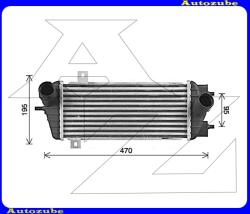 Hyundai TUCSON 3 2018.09-2020.11 /TL/ Intercooler, levegőhűtő "1.7CRDi" 350x150x90 KA4324