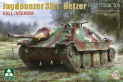 TAKOM Jagdpanzer 38(t) Hetzer EARLY PRODUCTION w/FULL INTERIOR 1: 35 (TAK2170)