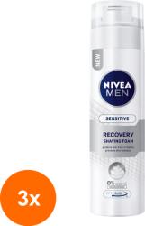 Nivea Men Set 3 x Spuma de Ras Sensitive Recovery Nivea Men 200ml